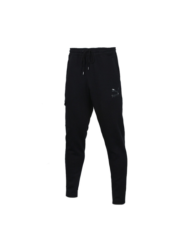 PUMA(彪马)男裤运动裤2019春季新款跑步训练针织休闲收腿小脚裤子卫裤时尚长裤