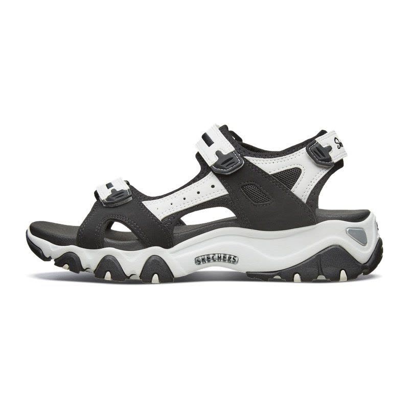 Skechers斯凯奇新款D’LITES魔术贴厚底增高熊猫凉鞋户外鞋女32999图片
