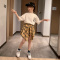 女童夏装新款韩版套装儿童洋气套裙短袖潮衣格子裙子两件套