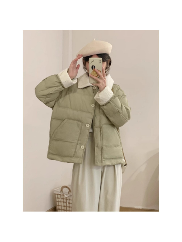 年新款女冬季棉衣韩版宽松加厚外套小香风时尚棉袄洋气棉服潮