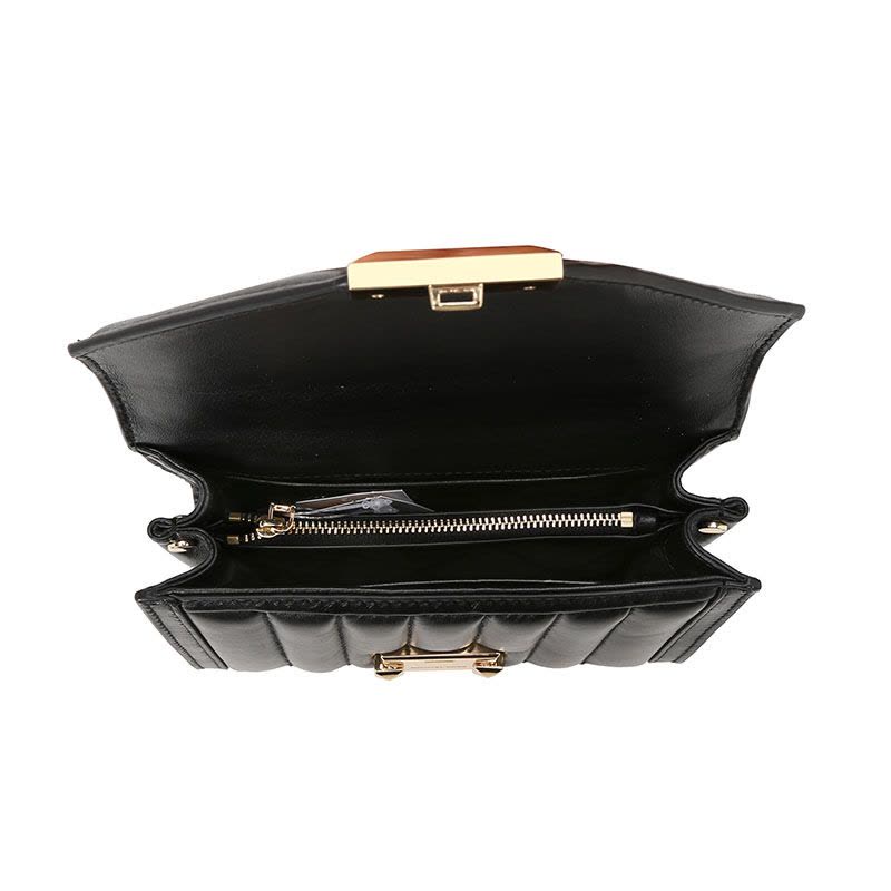 MICHAEL KORS MK Whitney锁扣口盖包 单肩斜挎包 30F8GXIL1T 金扣图片