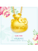 周大福Hello Kitty考拉凯蒂猫足金黄金吊坠R13859