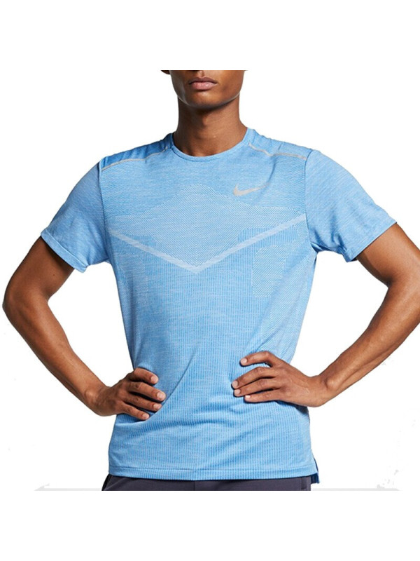Nike耐克短袖 2019夏季男子运动休闲舒适透气跑步T恤AJ7616-435