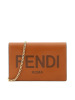 预售FENDI WOC LOGO标识 光面皮 女士手包 8BS006