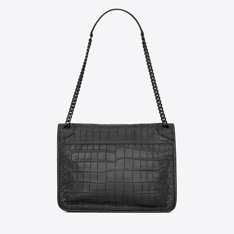 【预定】YSL/圣罗兰 NIKI 单肩包 中号 鳄鱼纹 548942 28*20*8.5CM图片