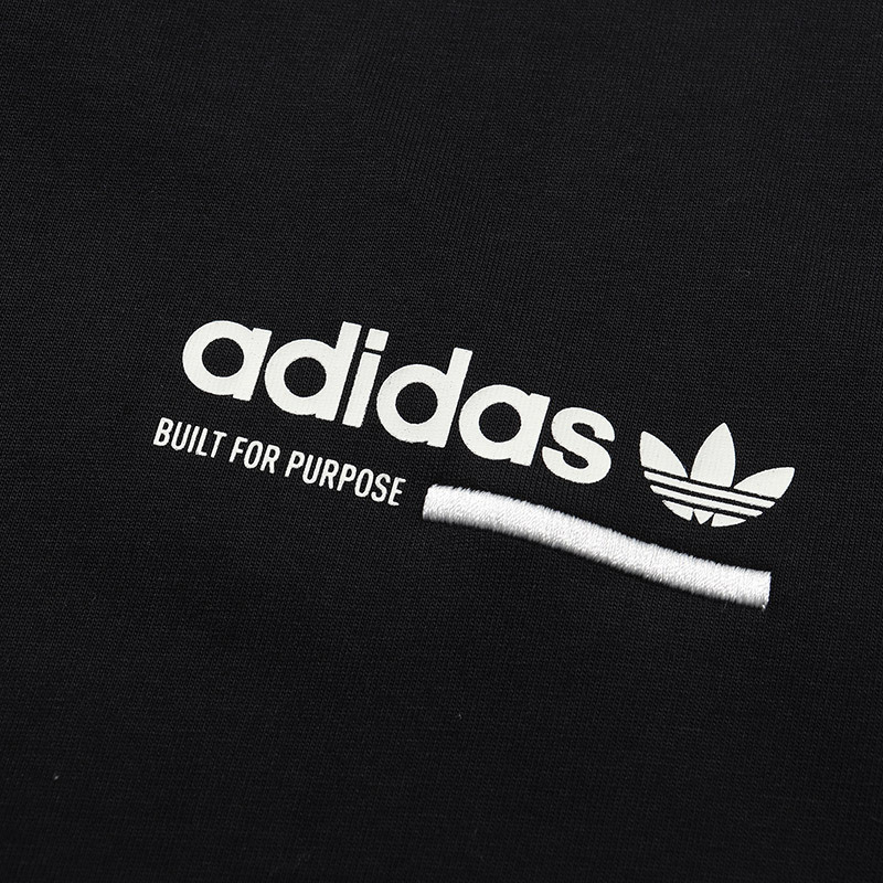 adidas阿迪达斯三叶草男装春季运动休闲短袖t恤dv1930ldv1930黑