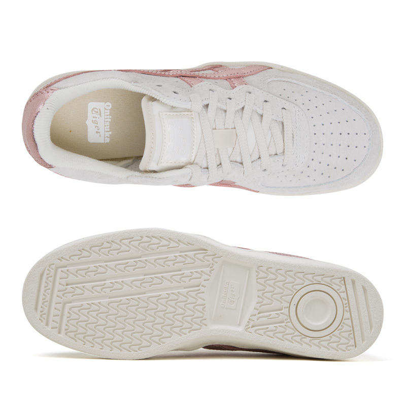 Onitsuka Tiger鬼塚虎 女子运动休闲鞋 透气孔低帮板鞋小白鞋 1182A014