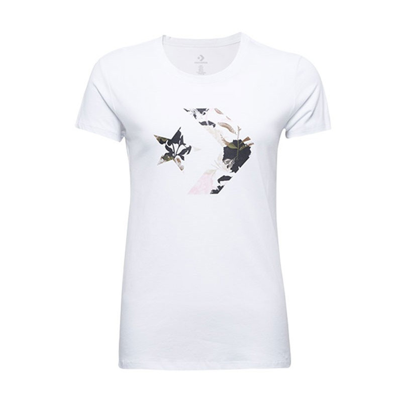 converse匡威converselinearfloralstarchevrontee秋季女子短袖t恤1