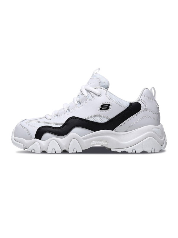 Skechers斯凯奇新款情侣鞋D’lites熊猫鞋 厚底增高老爹鞋88888001