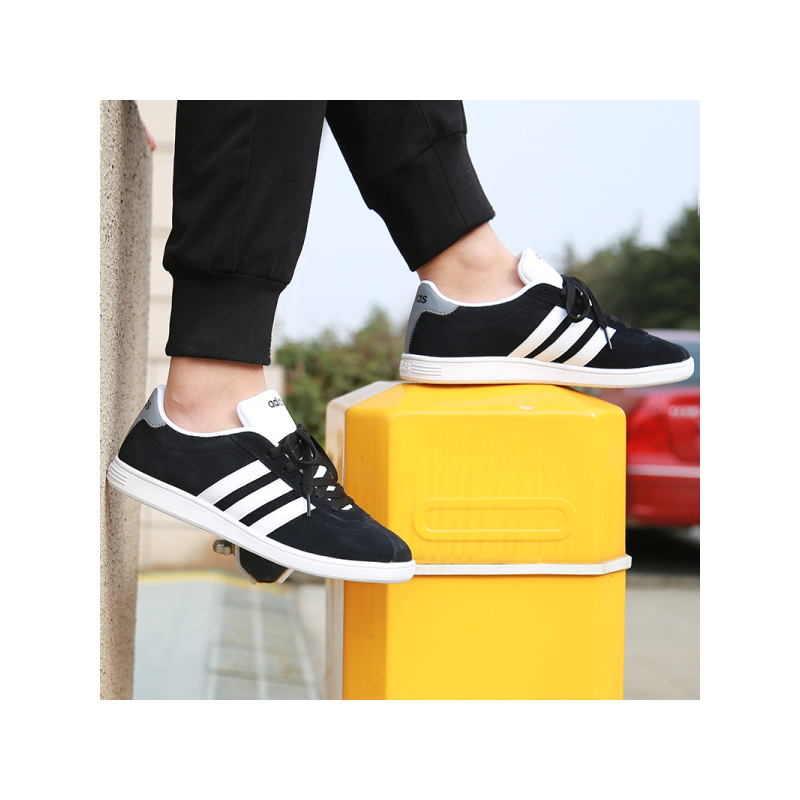 Adidas阿迪达斯NEO男鞋低帮运动鞋耐磨透气休闲鞋板鞋F99137