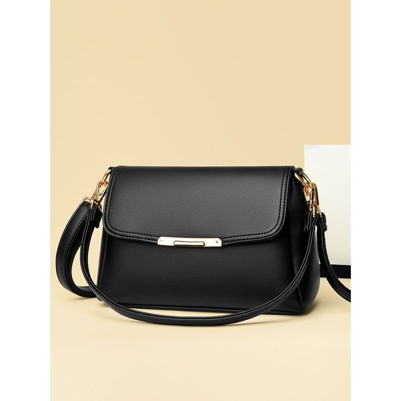 中年女士妈妈包新款单肩腋下小包包纯色大容量百搭气质斜挎包图片