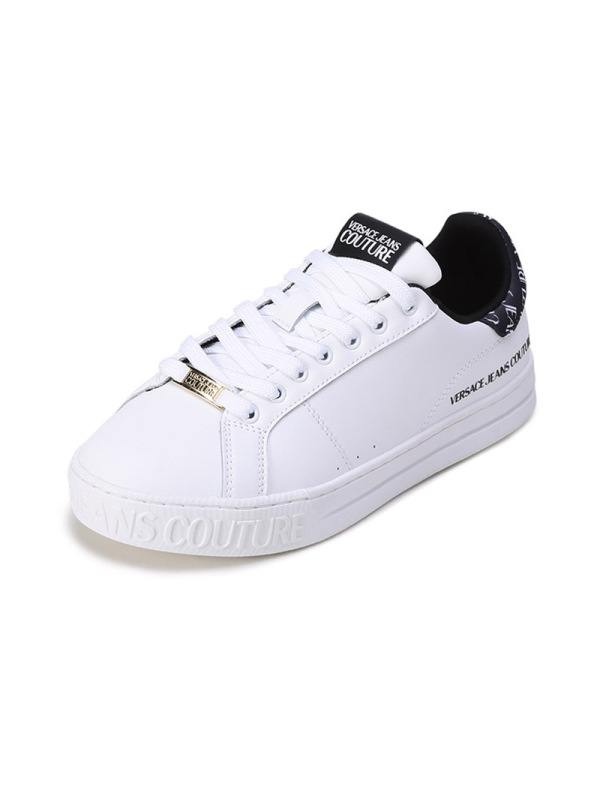 范思哲 VERSACE JEANS COUTURE 男士COURT 88系带休闲运动鞋板鞋72YA3SK3 ZP028
