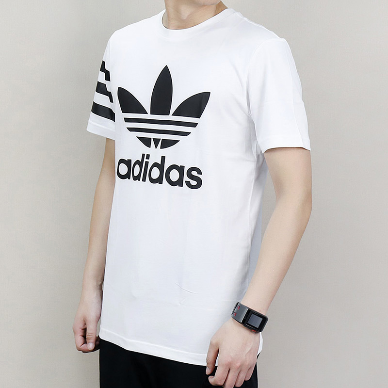 adidas阿迪达斯三叶男装夏运动短袖t恤宽松体恤cz1750