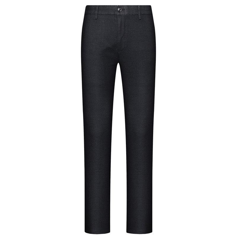 七匹狼休闲裤男士2019秋季新款宽松直筒韩版潮流黑色男裤长裤裤子