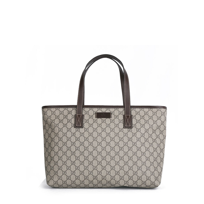 GUCCI/古驰 双G印花大号女士手提包购物袋 211137 KGDHN 9643