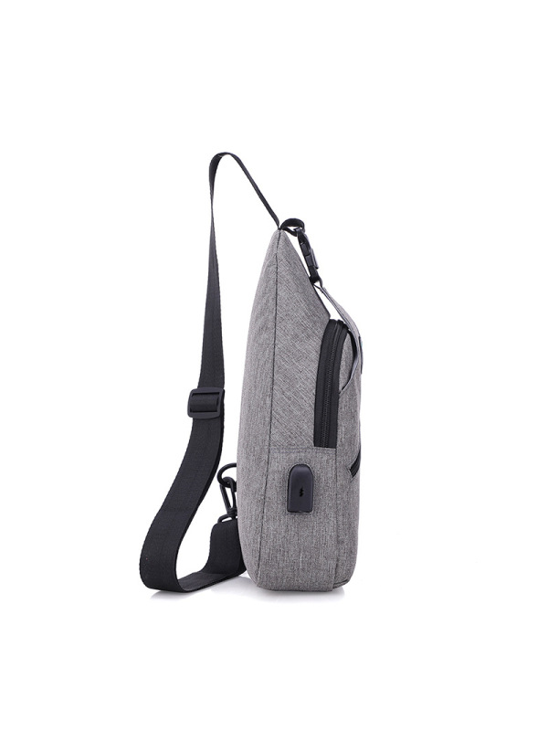 Ceba厂货通胸包男韩版潮帆布休闲包户外小背包时尚包包单肩斜挎包腰包