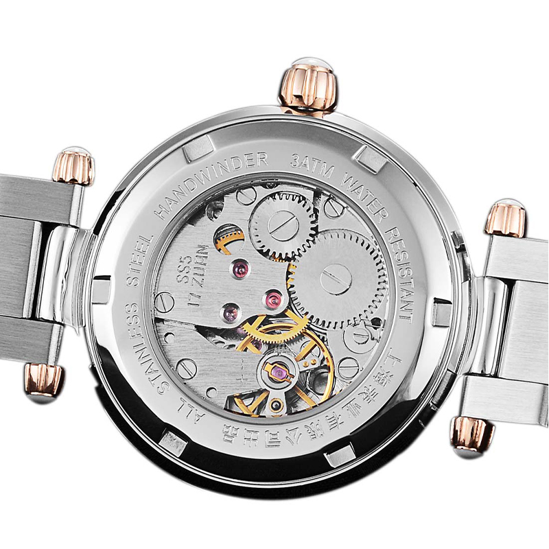 上海牌shanghai手动上链机械女表贝母表面镶钻时尚女士手表608