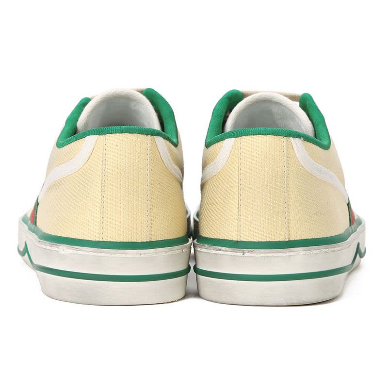 古驰GUCCI Tennis 1977 帆布鞋 经典织带织物606111 男士帆布鞋休闲鞋图片