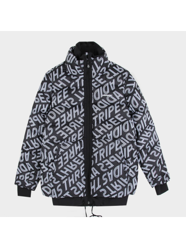 adidas阿迪达斯NEO女子冬季保暖舒适防风休闲羽绒服DM2039