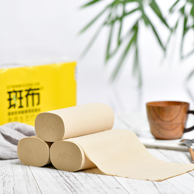 斑布无芯卷纸40卷家用实惠装700克卫生纸厕纸卫生间卷筒纸