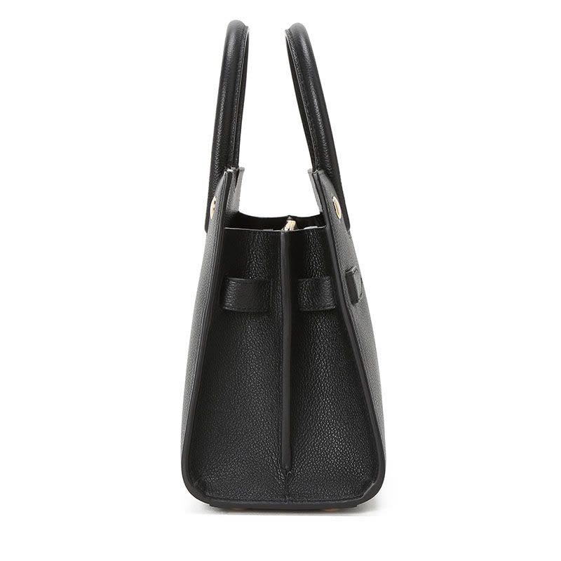 【预定】BURBERRY/博柏利 Title - 迷你皮革双提柄泰尔勒手袋 26*13.5*20CM图片