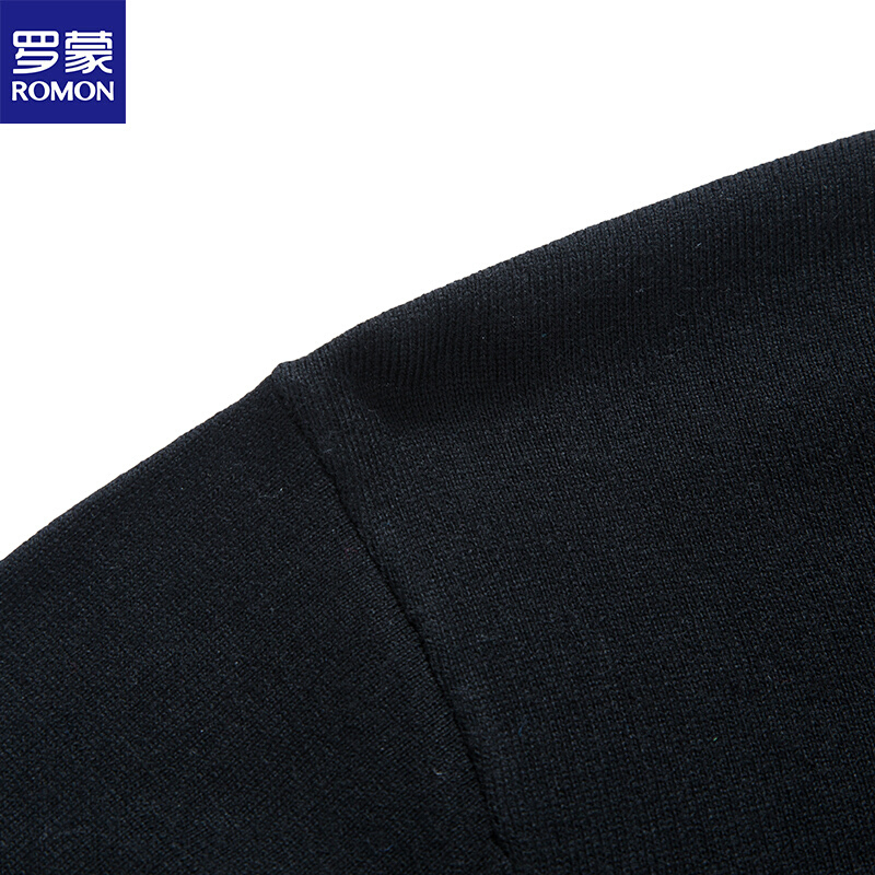 罗蒙高领保暖羊毛衫8WYMS1688