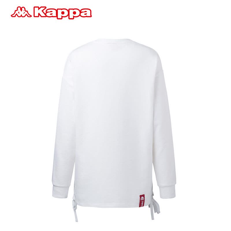 KAPPA卡帕女款运动卫衣套头衫休闲圆领长袖K0862WT63D图片