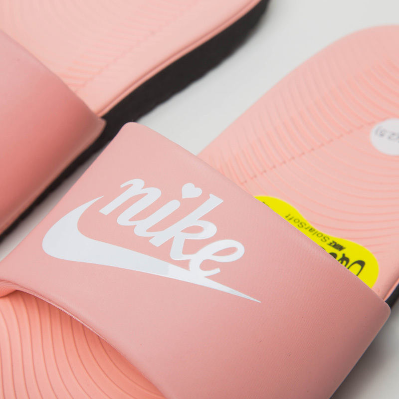 NIKE耐克 2019新款 KAWA SLIDE VDAY女子休闲拖鞋时尚一字拖沙滩拖鞋BQ7427