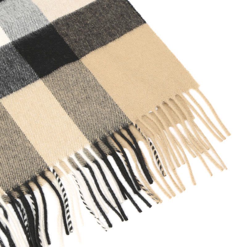 博柏利 BURBERRY 围巾 经典格纹毛质织物 男女同款围巾丝巾披肩 8018175图片