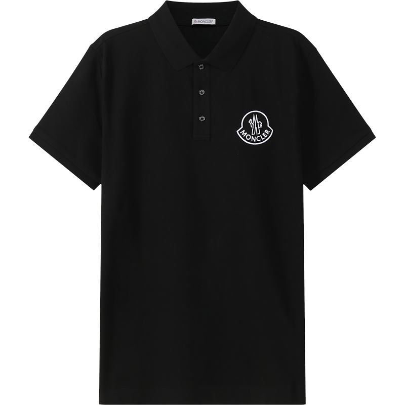 盟可睐/蒙口 MONCLER 男士棉质宽松版短袖POLO衫8A00004 84556