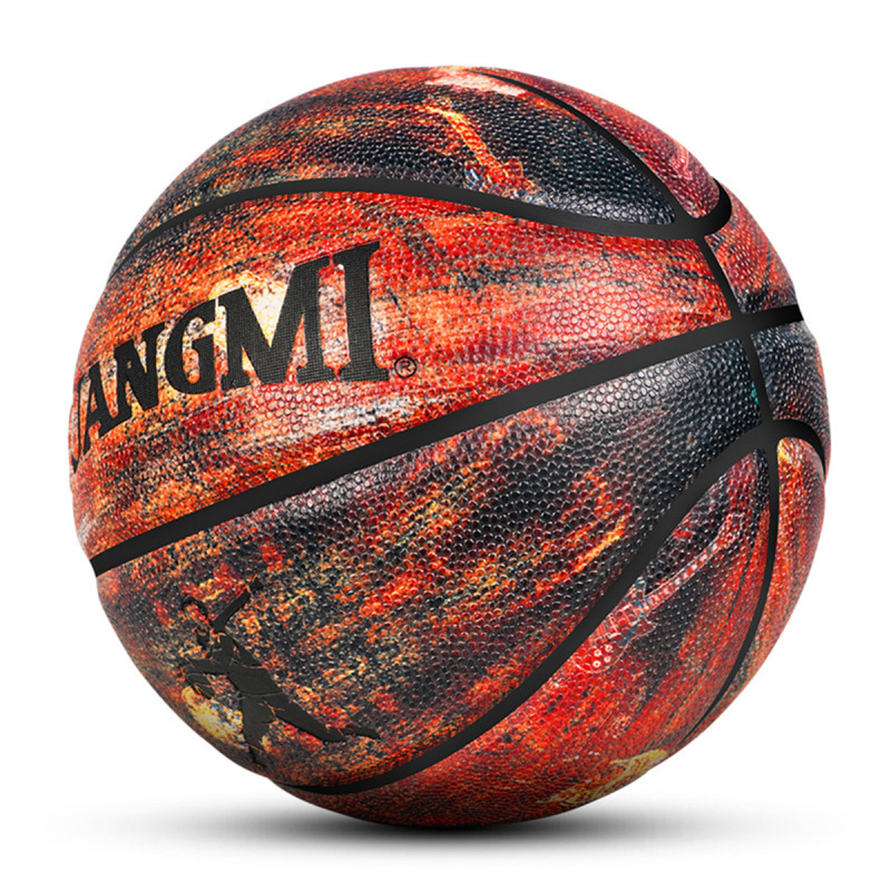 狂迷青少年新品国潮涂鸦重金属主题篮球成人个性花式7号标准室内外