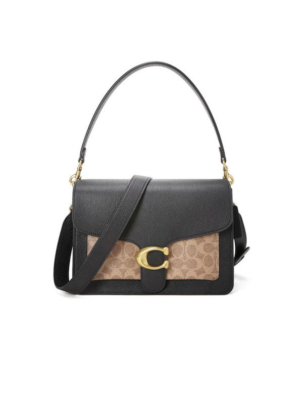 COACH TABBY单肩包79594 27x19.5x11.5CM 牛皮革\PVC