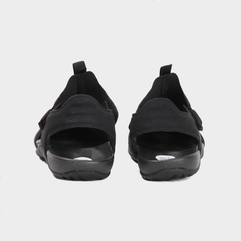nike耐克男童女童SUNRAY ADJUST 4休闲凉鞋防滑沙滩鞋386518-011图片