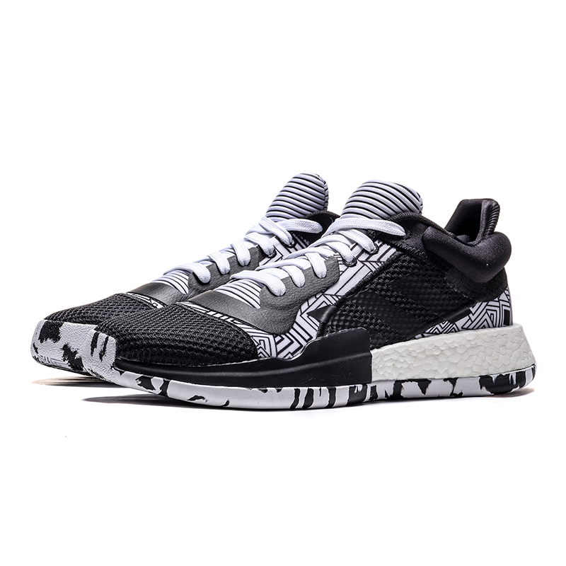阿迪达斯男鞋篮球鞋MARQUEE BOOST LOW实战运动鞋F97281