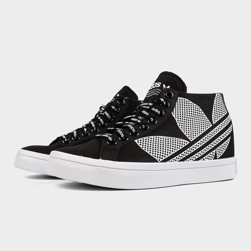 adidas 三叶草 女鞋 运动休闲轻便高帮休闲鞋fu6819