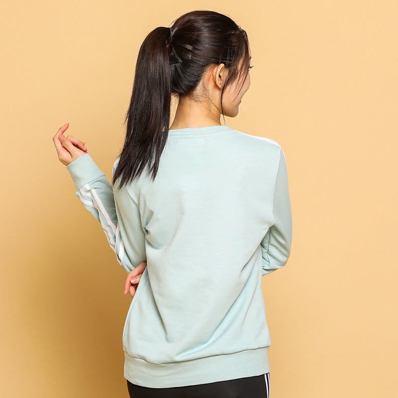 Adidas阿迪达斯2020秋季新款女子圆领套头衫运动服卫衣上衣FL9205图片