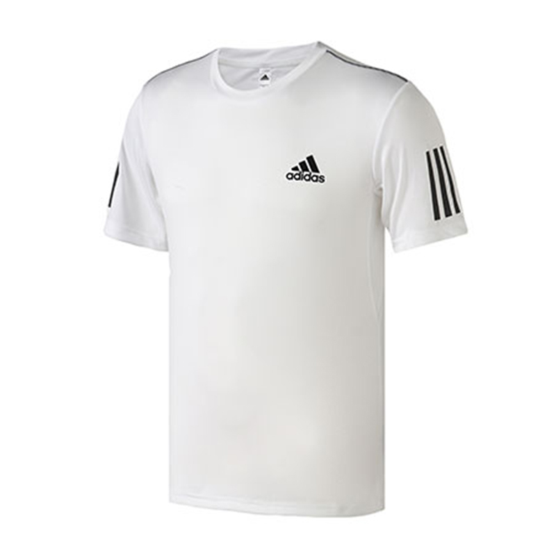 【自营】adidas男服短袖T恤网球climacool跑步健身运动服DU0859