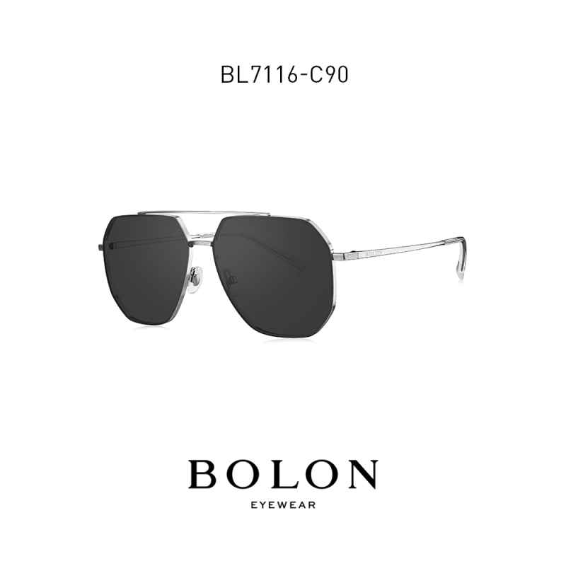 BOLON暴龙太阳镜男飞行员墨镜王俊凯同款蛤蟆镜开车墨镜BL7116