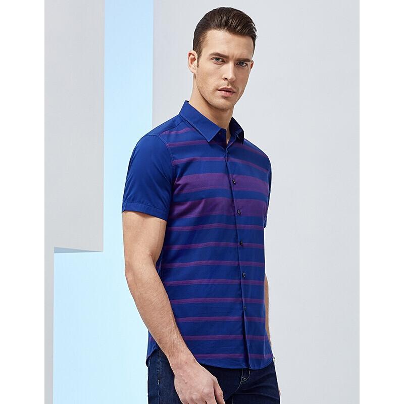 九牧王joeone男士衬衫