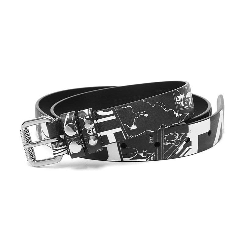 PRADA 普拉达男士牛皮针扣式皮带腰带2CM166 2EA7【价格图片品牌
