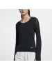 Nike耐克夏季女子跑步健身训练舒适瑜伽运动长袖BQ9554-010