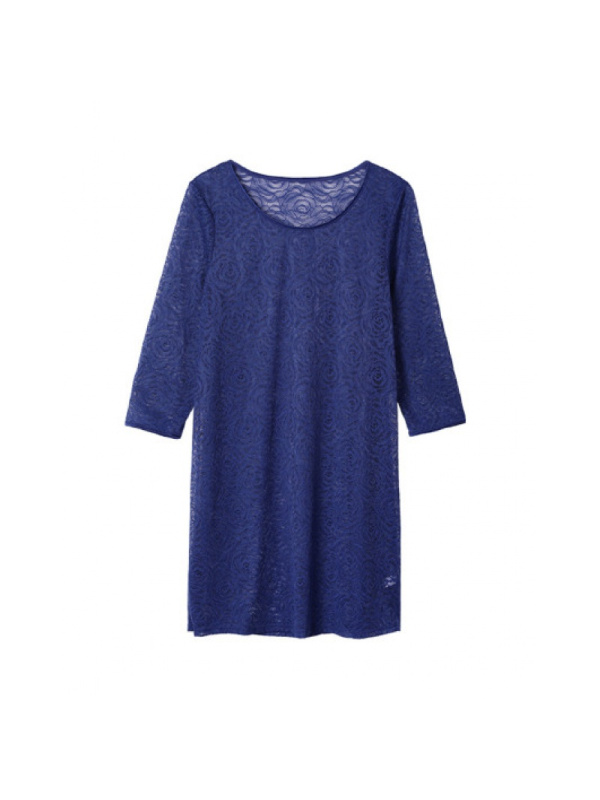 安莉芳女士透视家居蕾丝圆领女士家居服睡衣睡裙女