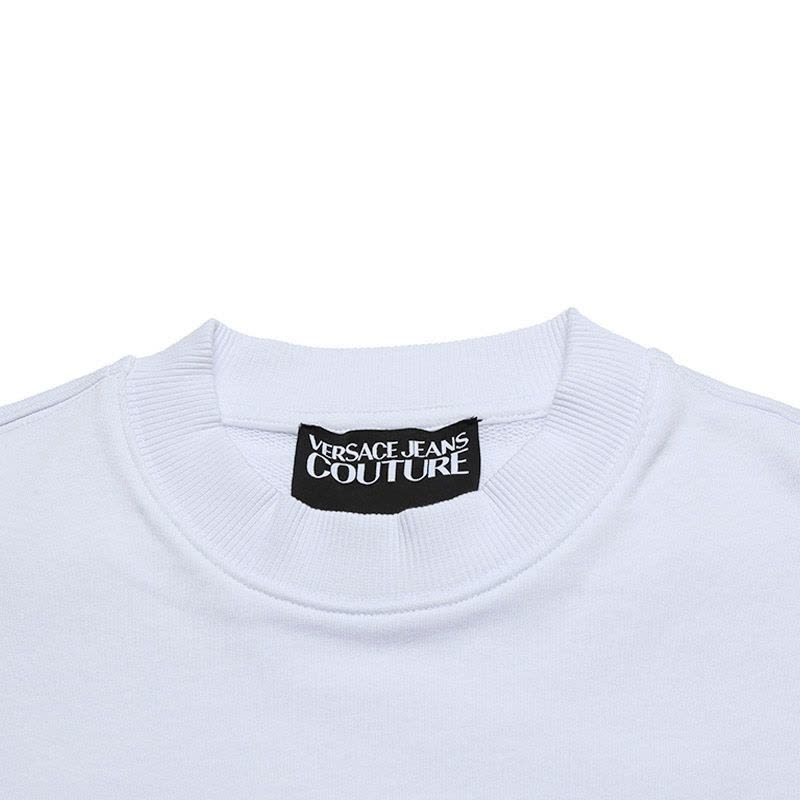 范思哲 VERSACE JEANS COUTURE 男士棉质圆领长袖卫衣运动衫72GAIG01 CF01G图片