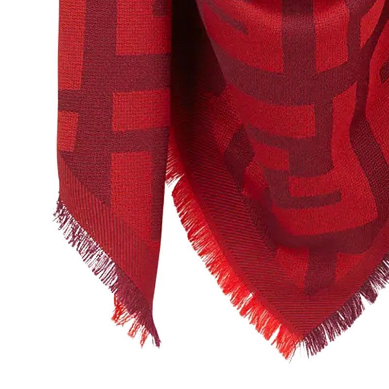 预订FENDI\芬迪 FF 羊毛羊绒混纺披肩 140*140CM图片