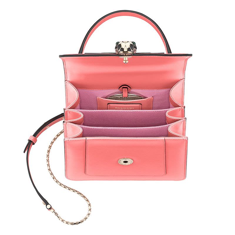 【预定】BVLGARI宝格丽 SERPENTI FOREVER 经典蛇头单肩包18*15*9.5CM图片