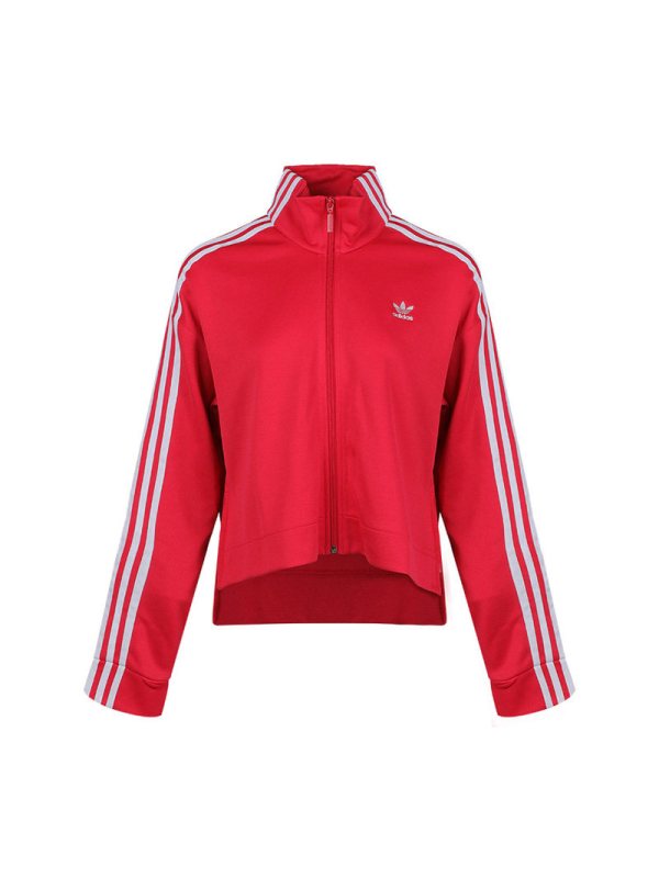 adidas阿迪达斯三叶春季女子训练步运动夹克外套 ED4755