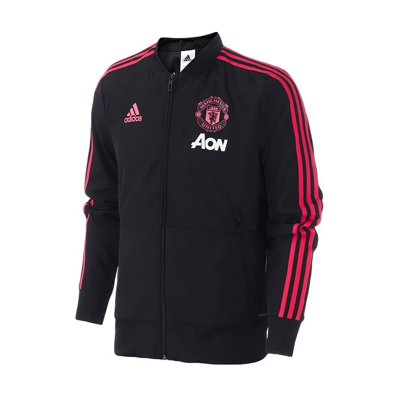 adidas阿迪达斯男子夹克外套MUFC曼联足球运动服CW7628 M CW7628黑色
