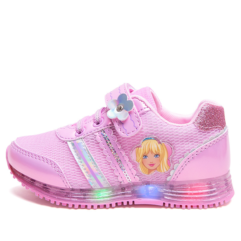 芭比barbie儿童运动鞋