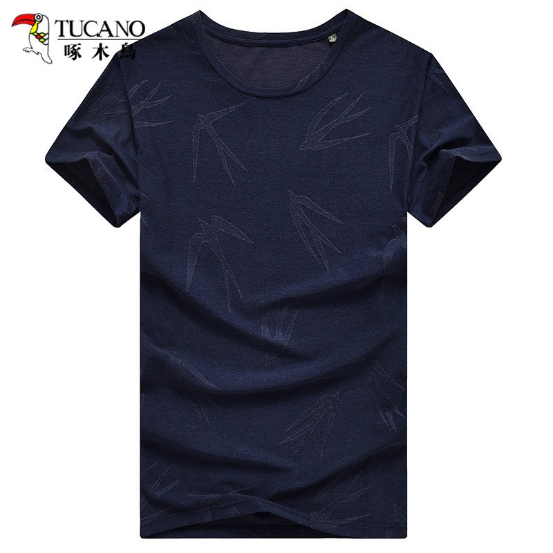 啄木鸟(TUCANO)短袖T恤男新款时尚修身舒适短袖 17001ZM1721