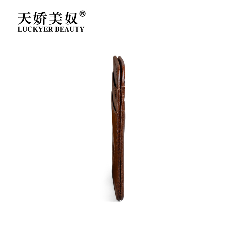 天娇美奴真皮青年学生零钱包男士短横款牛皮夹卡包男钱夹票夹韩版_FMFOm1